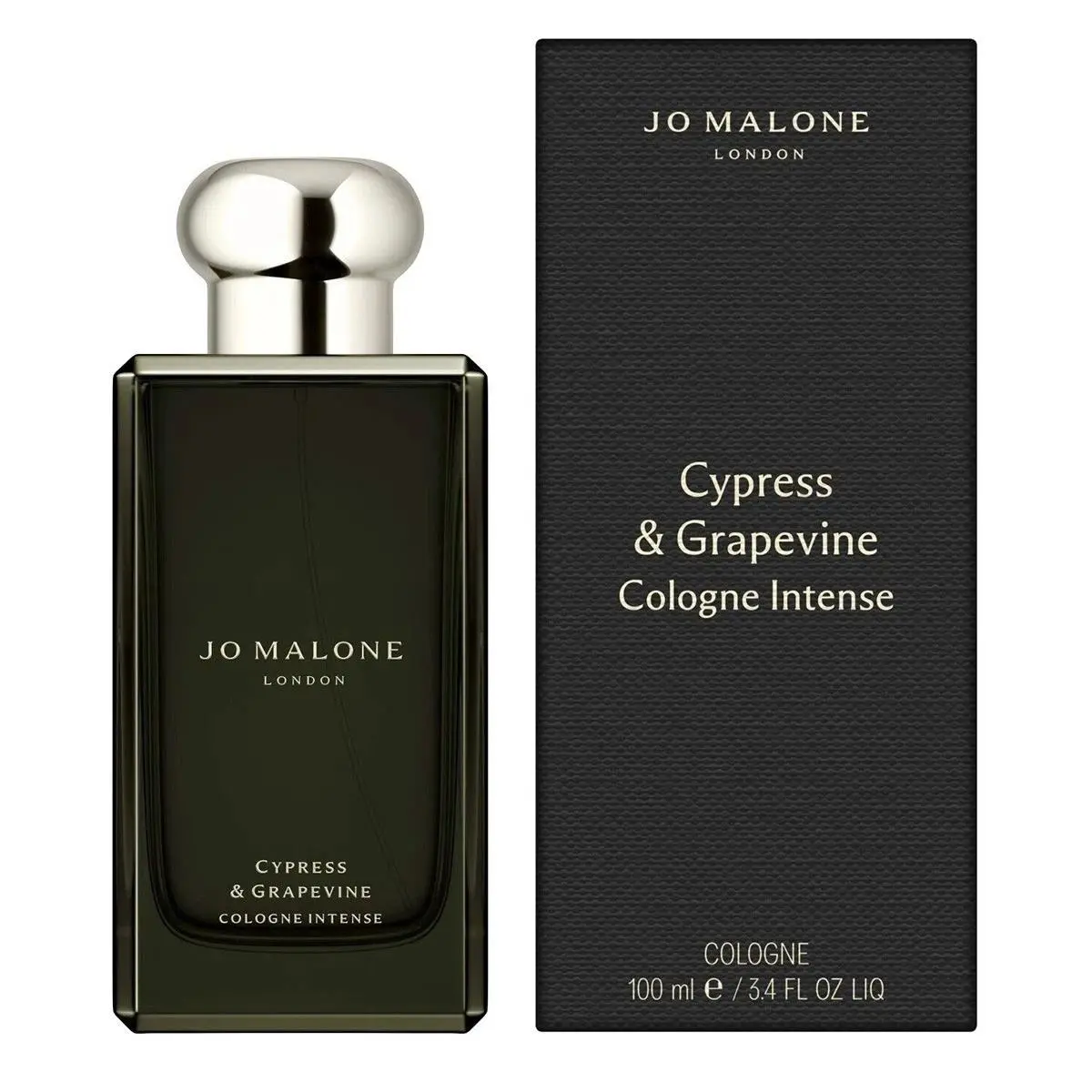 Jo Malone Cypress Grapevine Cologne Intense Perfume Spray 3.4oz 100ml Box