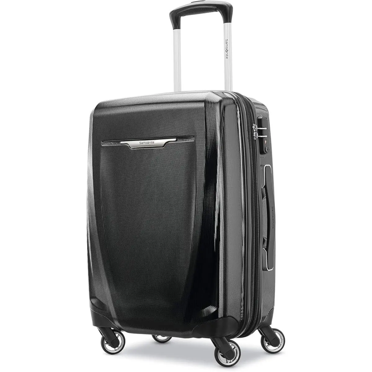 Carry On Luggage Samsonite 20 Inch Hardside Expandable Black