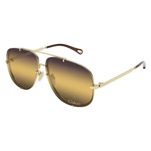 Chloe CH 0348S Sunglasses 004 Gold