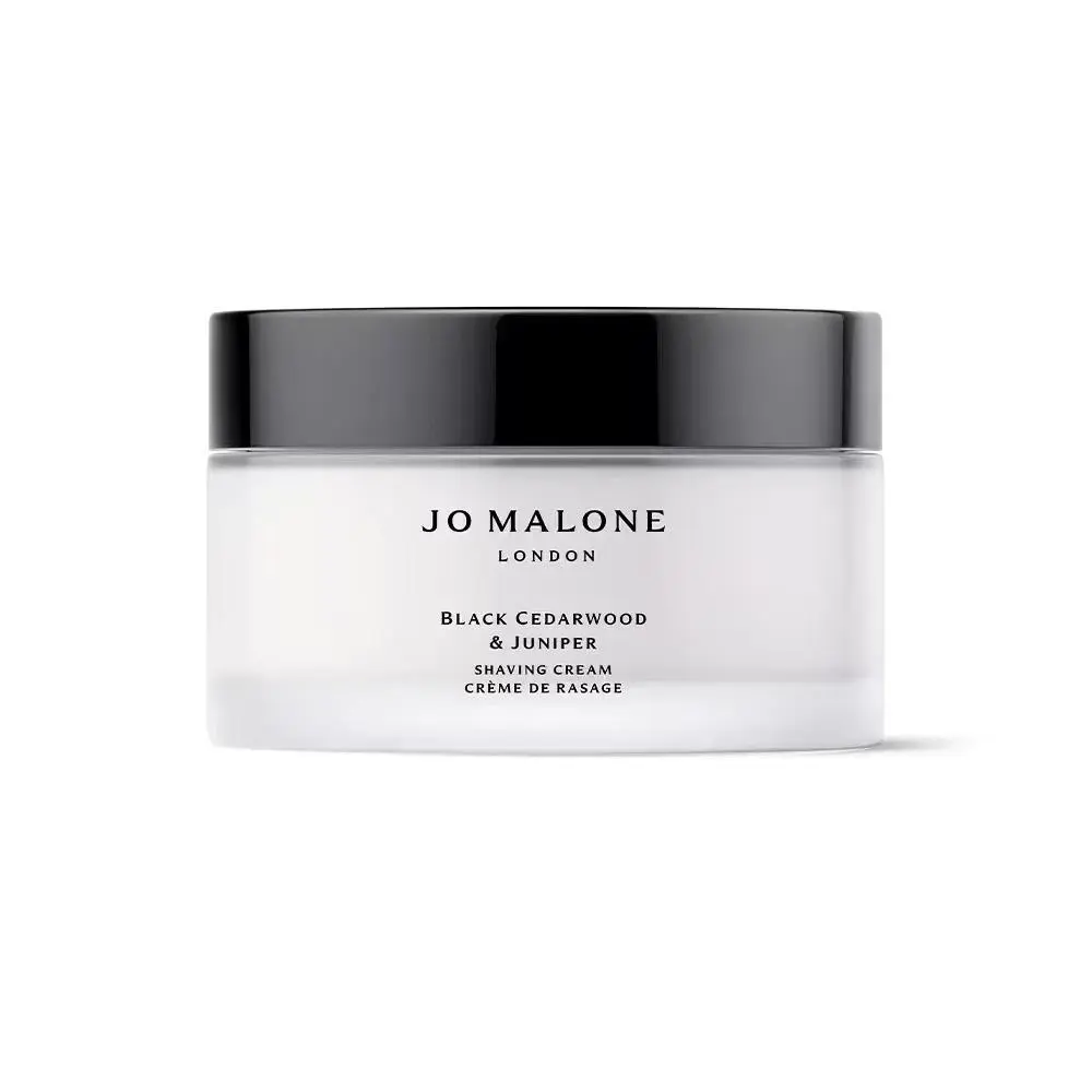 Jo Malone Black Cedarwood Juniper Shaving Cream Face Body 6.7oz 200ml Box