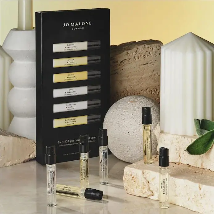Jo Malone London Men`s Cologne Discovery Set 6 x 0.05 Oz/ 1.5 mL