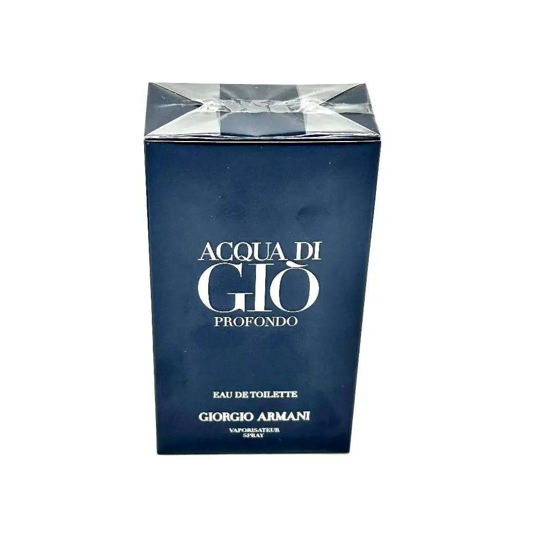 Acqua DI Gio Profondo-giorgio ARMANI-MEN-EDT-SPRAY-3.3 OZ-100ML-AUTHENTIC-FRANCE