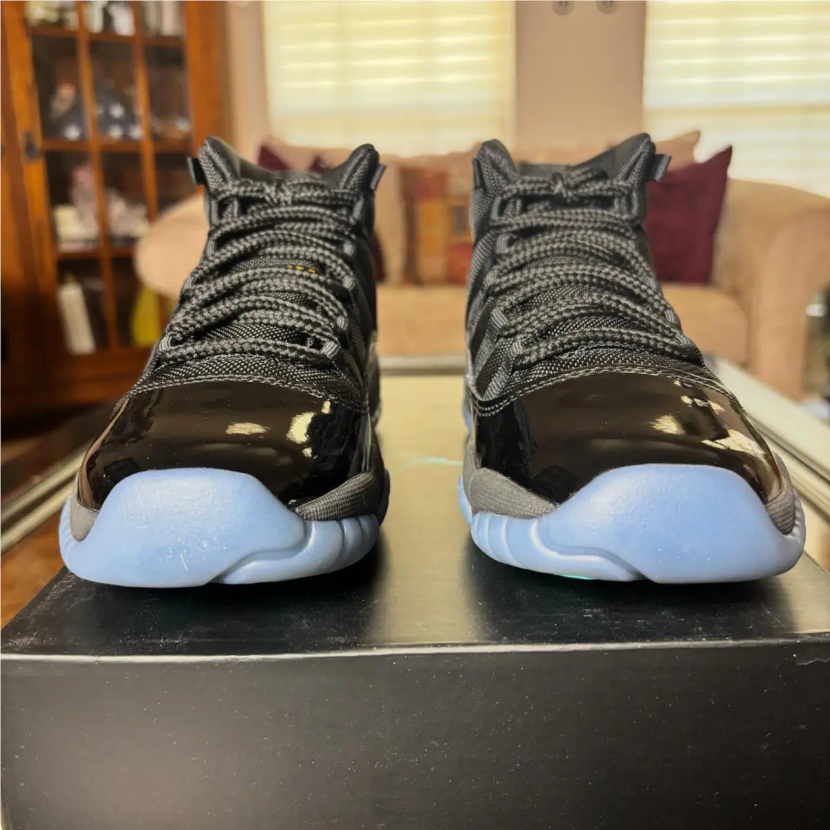 Nike shoes - Nike Air Jordan 11 Retro - 378038-047 - Black 3