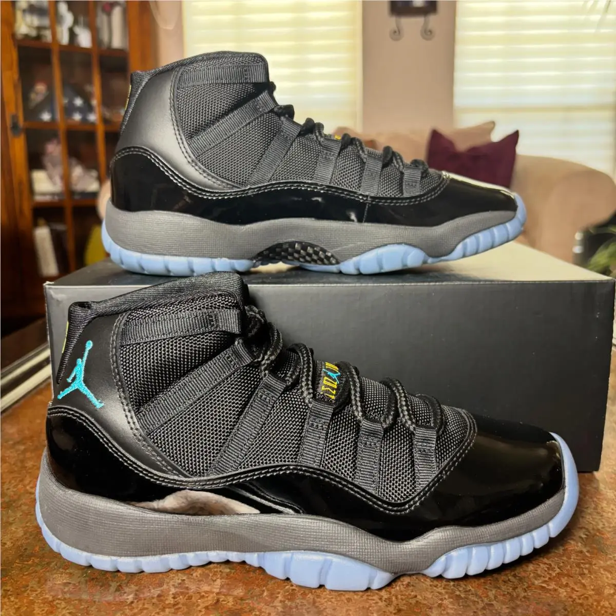 Nike shoes - Nike Air Jordan 11 Retro - 378038-047 - Black 8