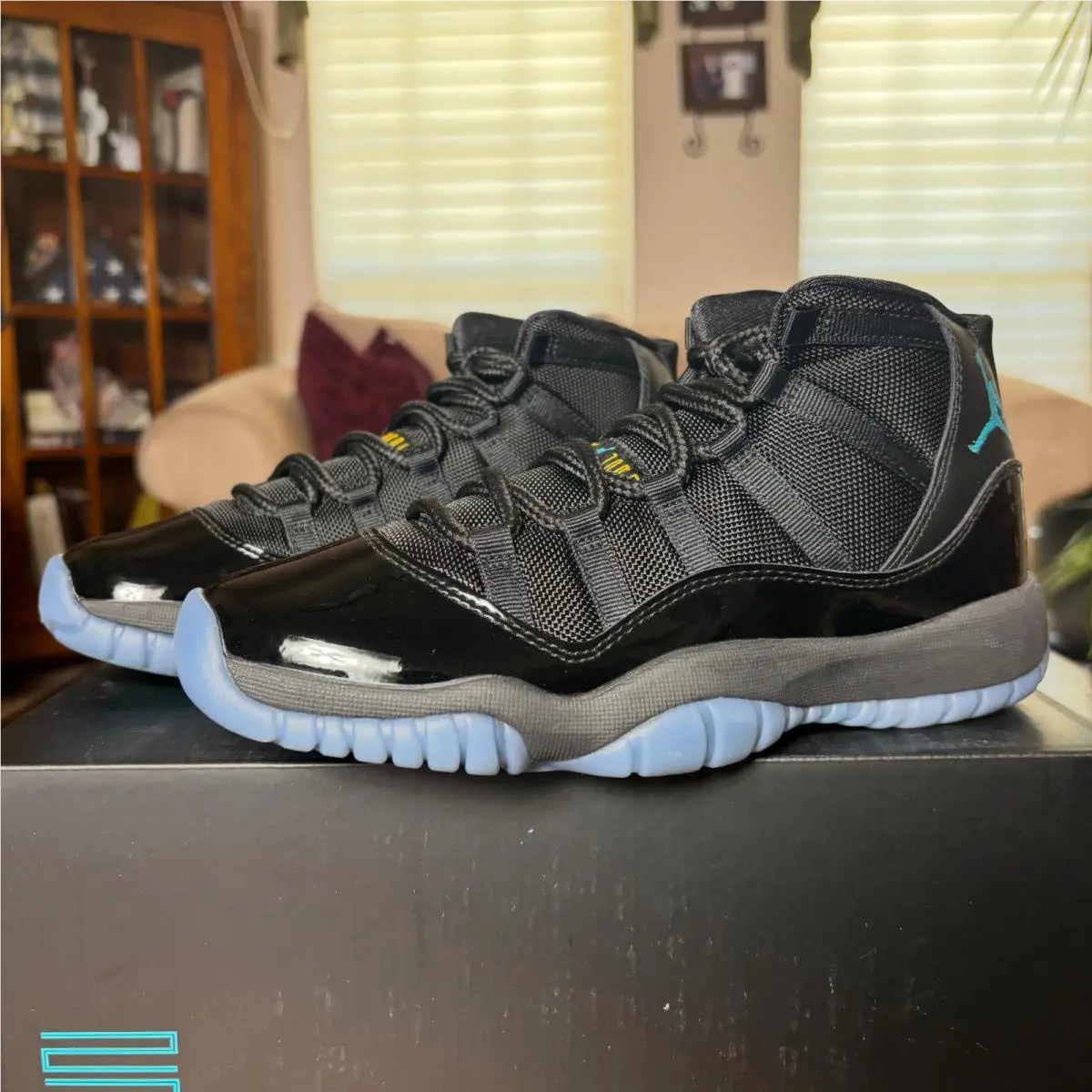 Nike shoes - Nike Air Jordan 11 Retro - 378038-047 - Black 7
