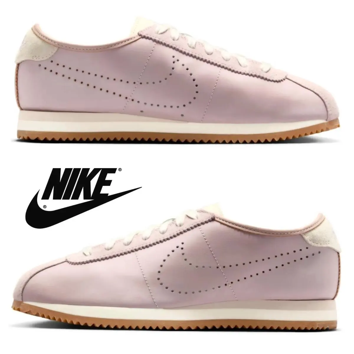 Nike shoes - Nike Cortez - Cortez - Beige, Manufacturer: Particle Rose/Sail/Gum Light Brown/Light Orewood Brown 17