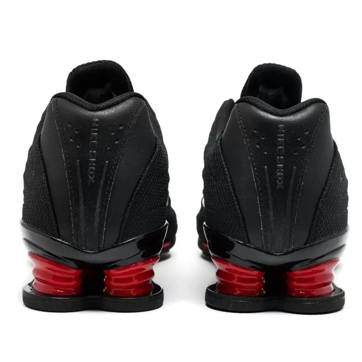 Nike shoes - Nike Shox - Shox - Black, Manufacturer: Black/University Red/Black 17