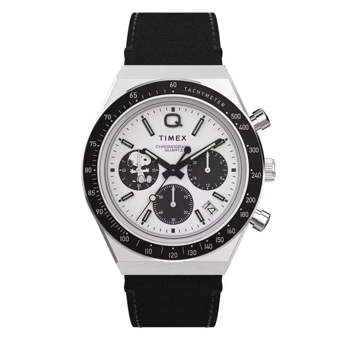 Q Timex Chronograph x Peanuts Snoopy Limited Edition TW2W68900 Watch