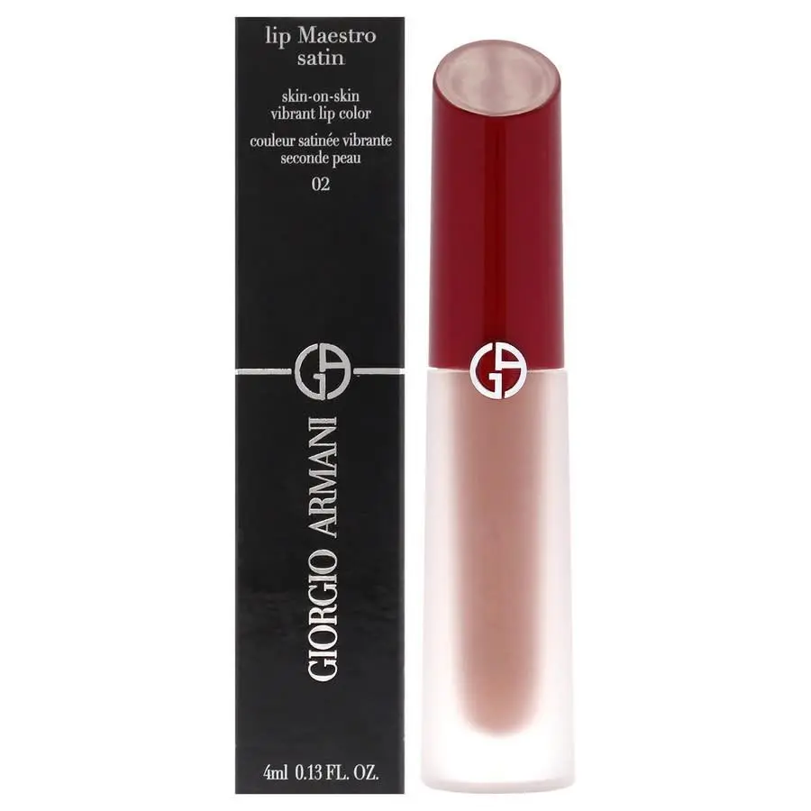Giorgio Armani Ladies Lip Maestro Satin Lipstick 0.13 oz 02 Weekend Getaway
