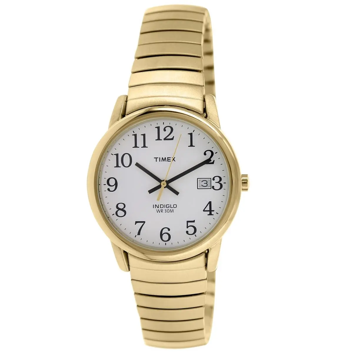 Timex Men`s Easy Reader White Dial Watch - T2N090