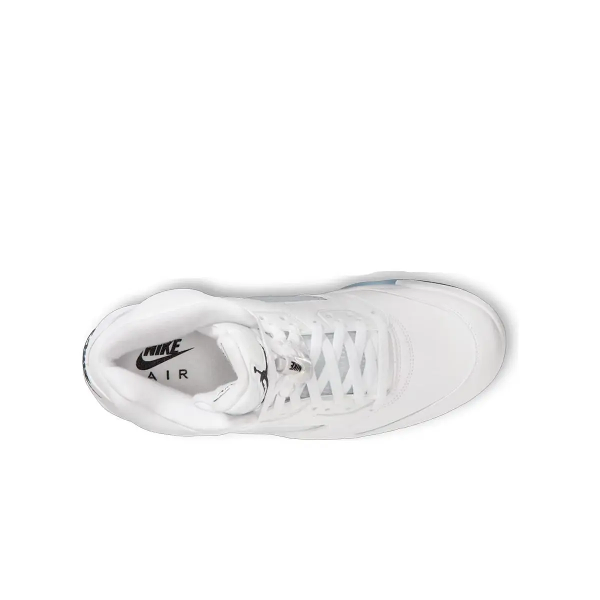 Nike shoes - White/Metallic Silver/Black 2