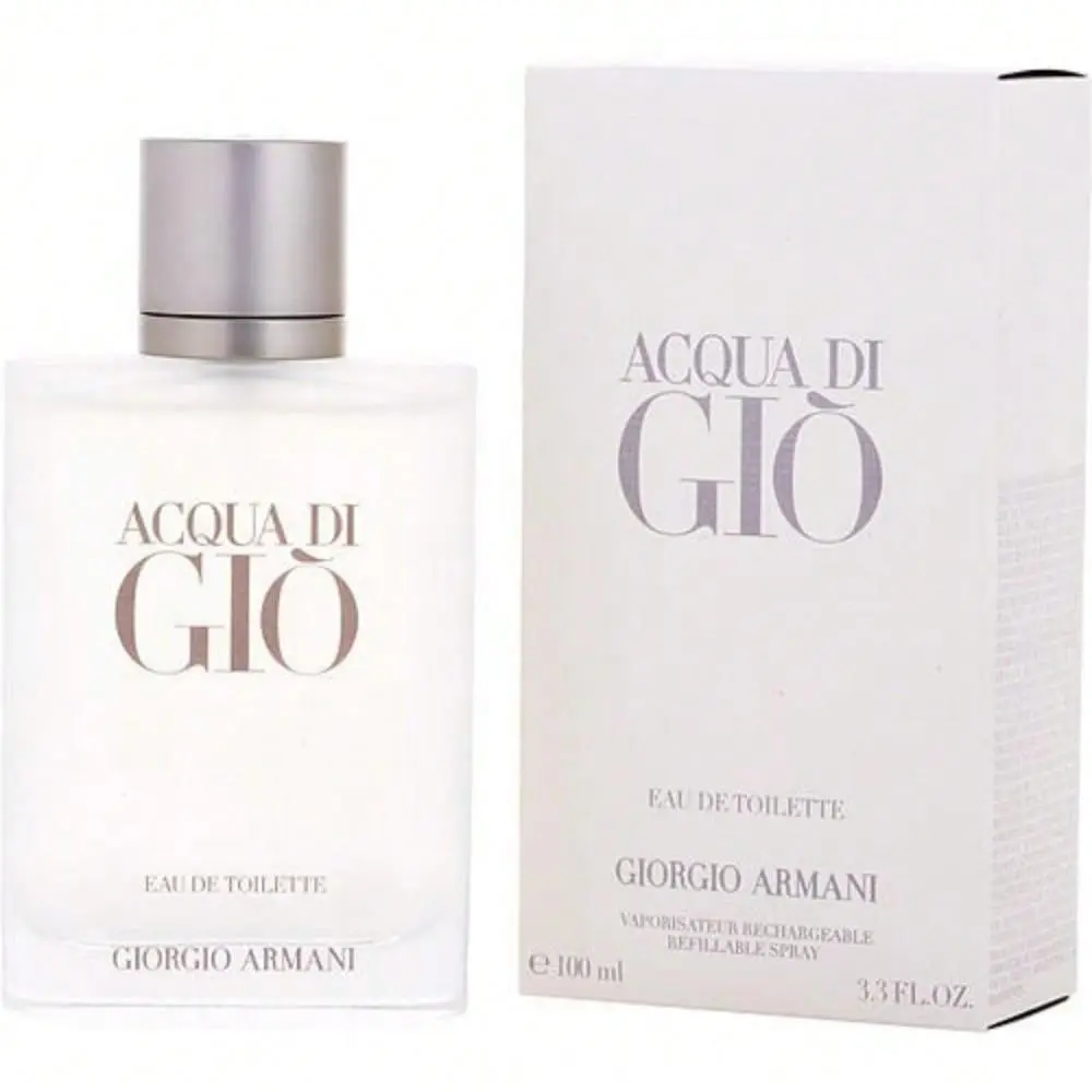 Giorgio Armani Acqua Di Gio Men Edt Refillable 3.3 OZ / 100 ml For Men