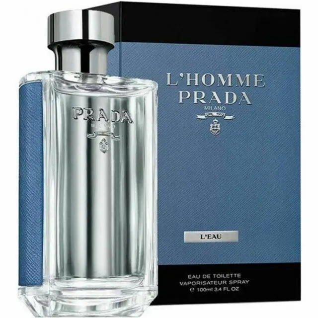Prada L`homme L`eau 3.4oz Men Eau De Toilette Spray