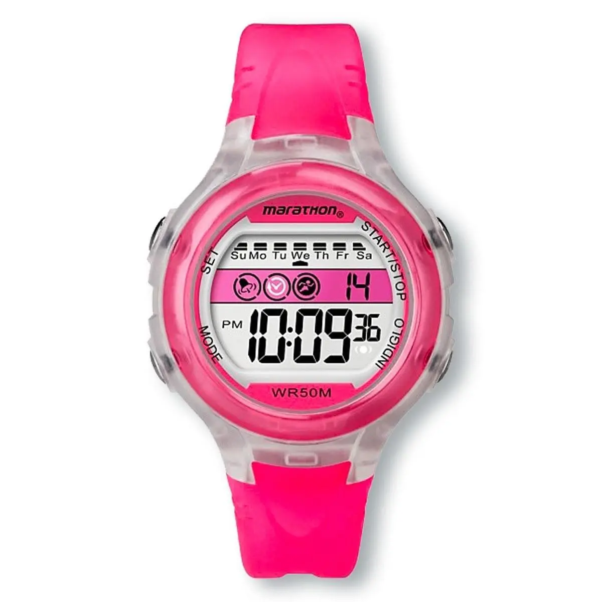 Timex Marathon T5K425 Pink Digital Watch