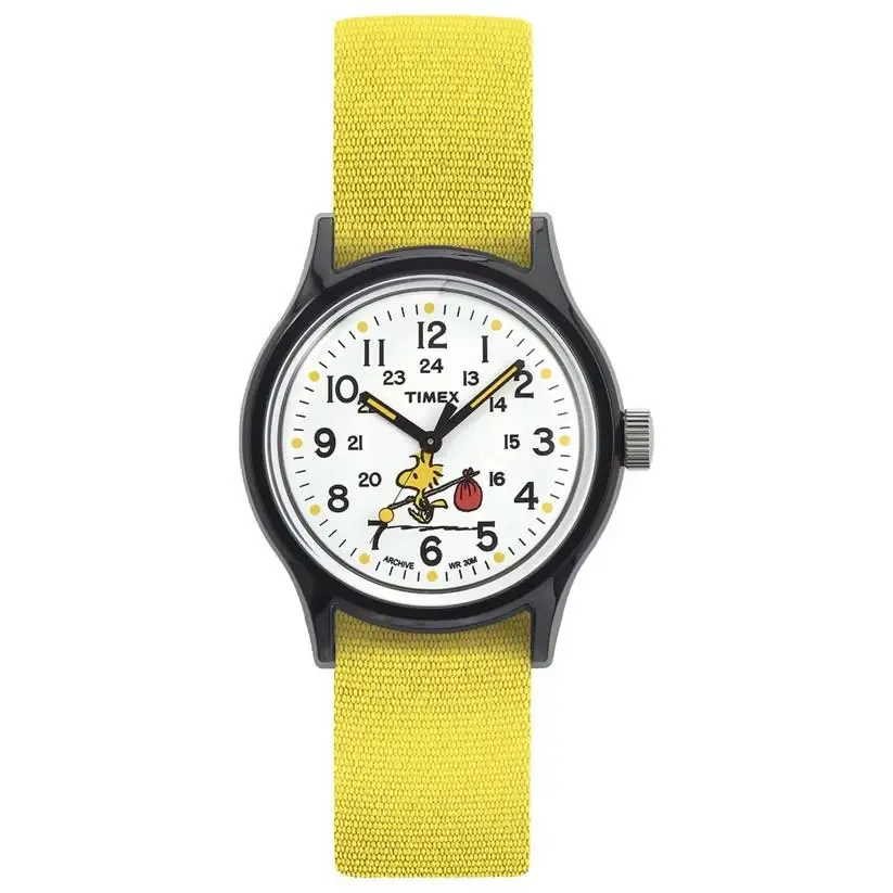 Timex Peanuts MK1 Woodstock Hobo Yellow Watch TW2U69300