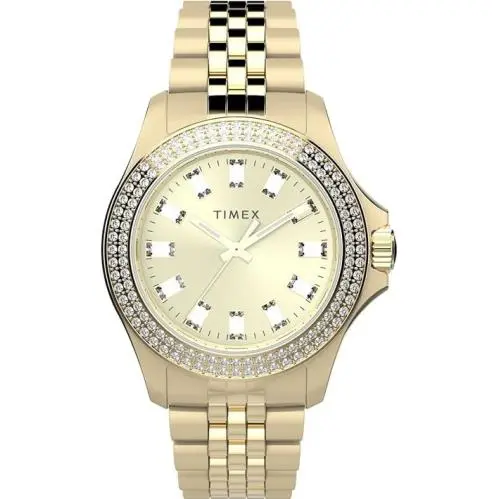 Kaia 38mm All Gold-tone Ladies Watch TW2V80000 by Timex