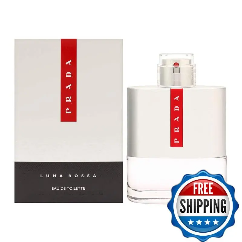 Prada Luna Rossa Eau De Toilette Spray For Men 3.4 Fl Oz 236384