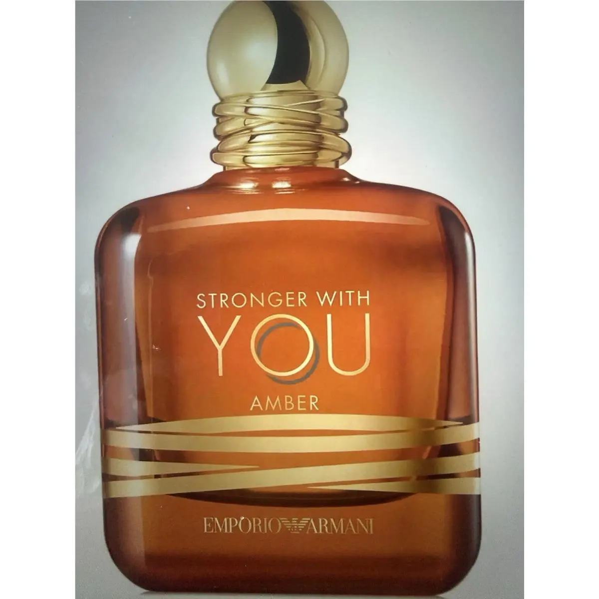 Men Emporio Armani Stronger with You Amber Parfume 3.3 Fl Oz