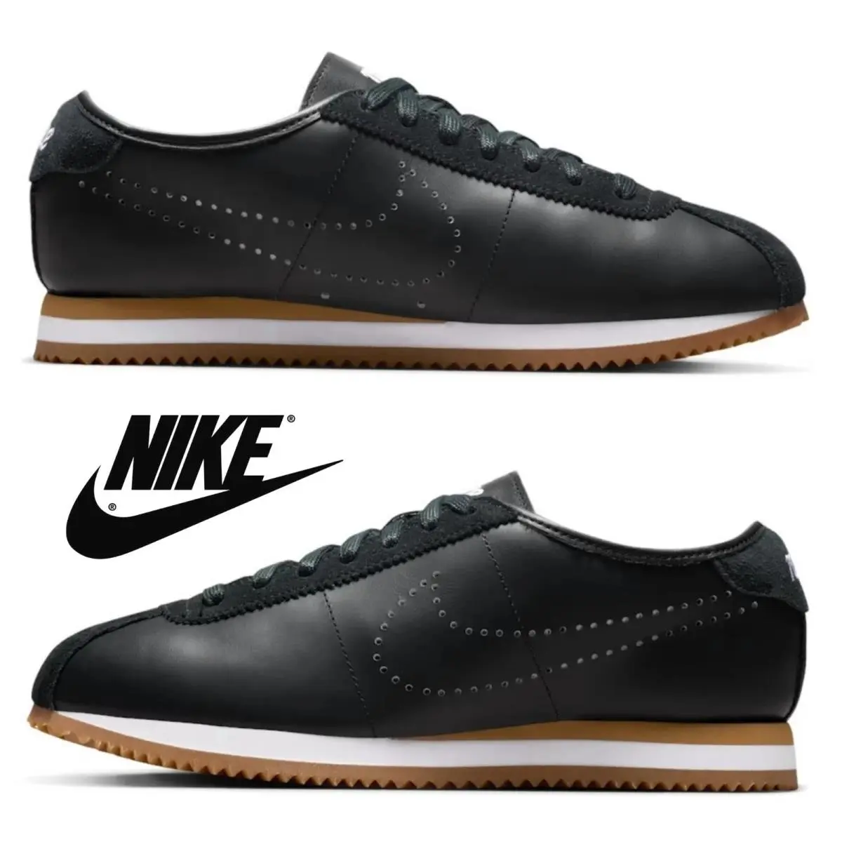 Nike Cortez Leather Women`s Running Shoes Athletic Sport Comfort Sneakers Casual