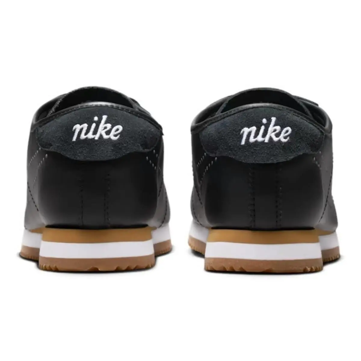 Nike shoes - Nike Cortez - Cortez - Black, Manufacturer: Black/Gum Light Brown/White 6