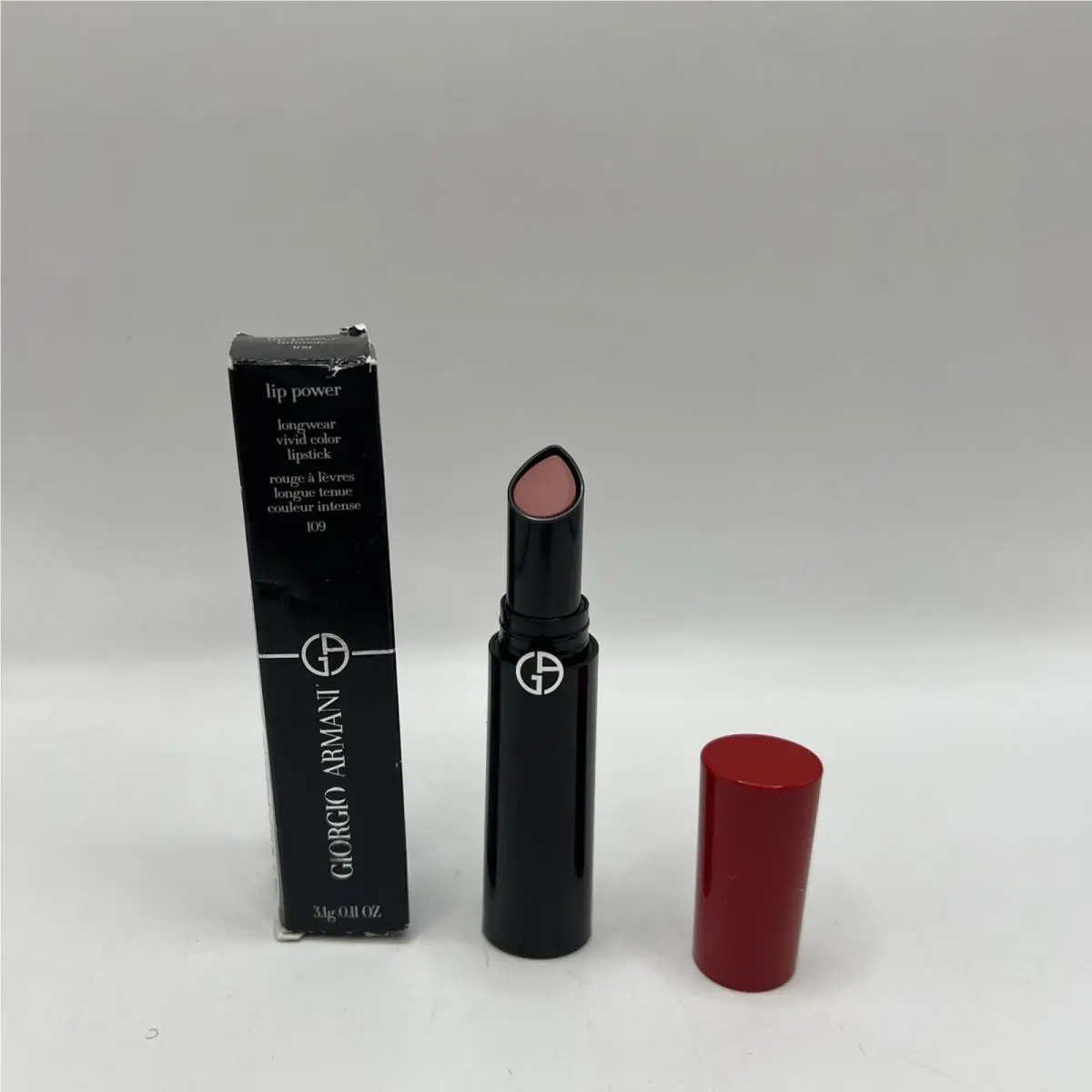 Giorgio Armani Lip Power Longwear Lipstick - 109 Intimate