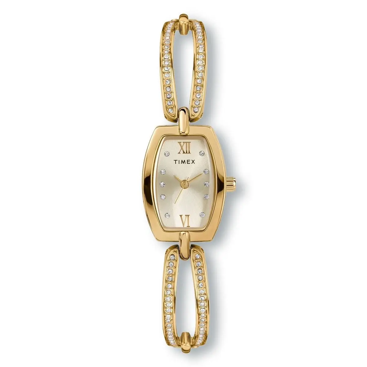 Timex TW2T58300 Gold-tone Bangle Dress Watch