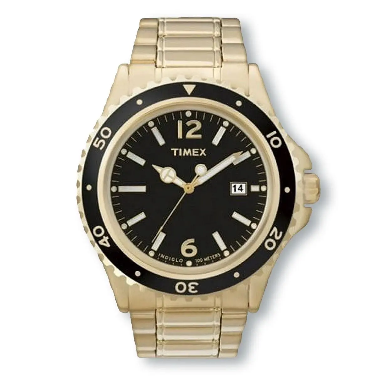 Timex T2M562 Classic Gold-tone Bracelet Sports Watch