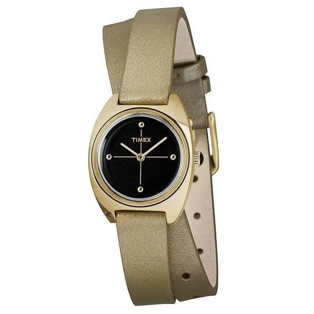 Timex Women`s Milano Black Dial Watch - TW2R69800