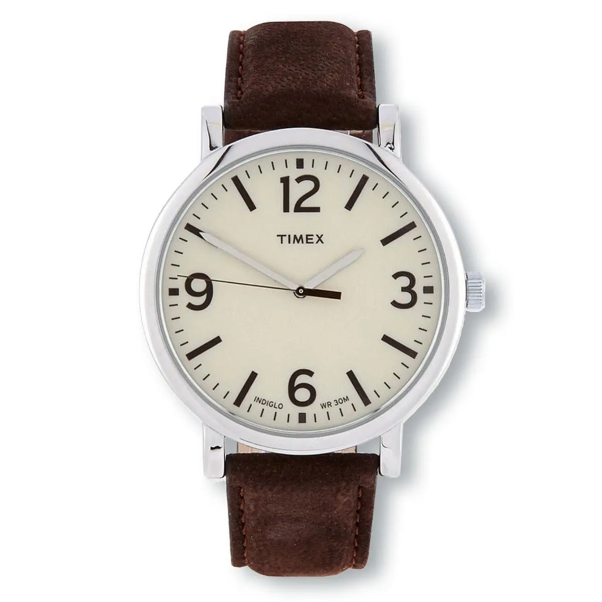 Timex T2P526 Classic Originals Brown Leather Dress Watch