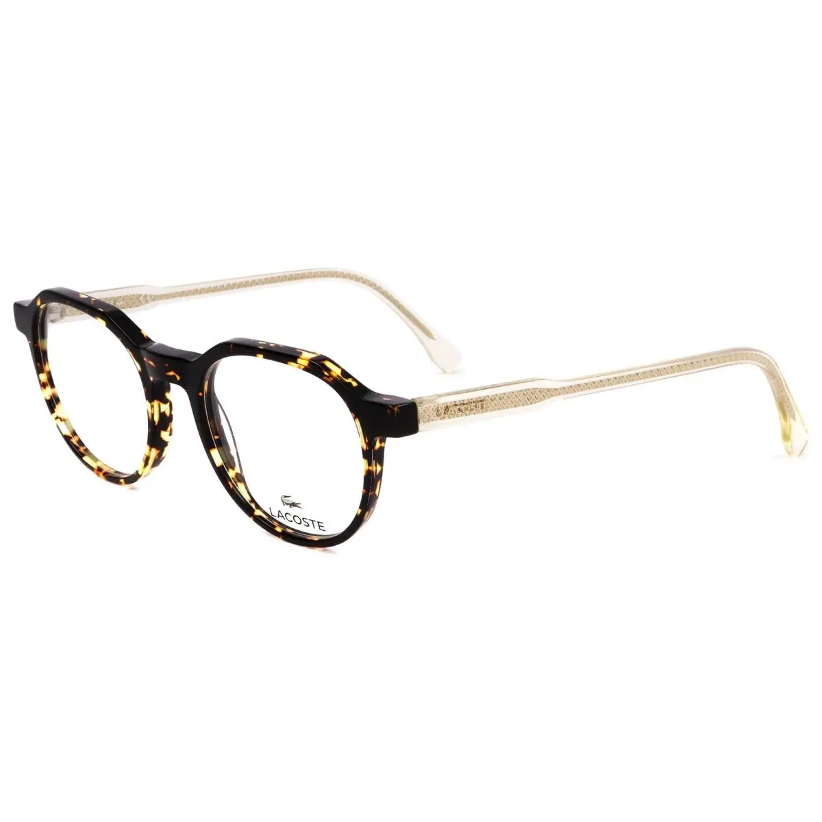 Lacoste Unisex 49mm Havana Opticals L2851-214-49 - Frame: Brown, Lens: No Color, Other Frame: Havana