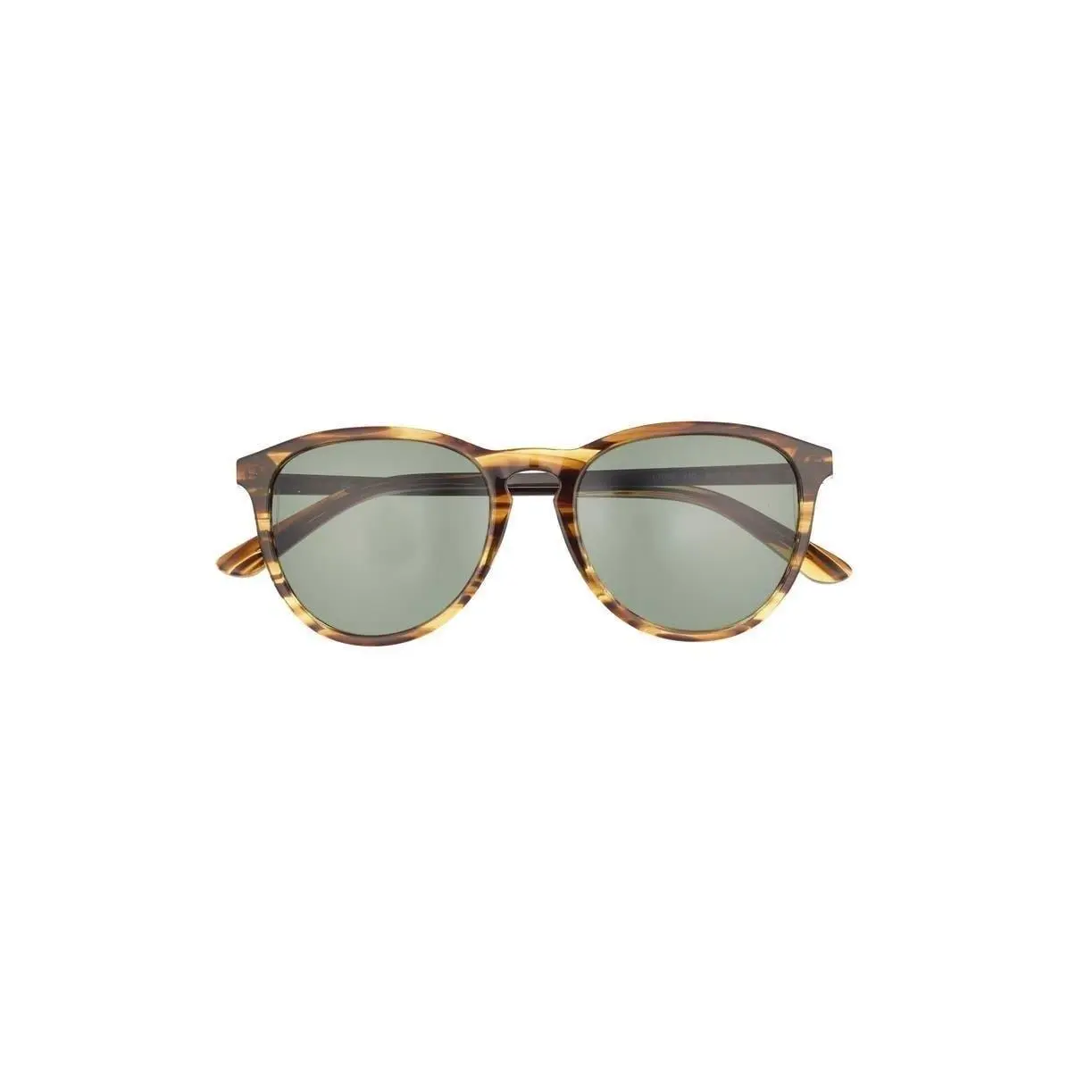 Lacoste Women 50mm Round Sunglasses Brown Marble