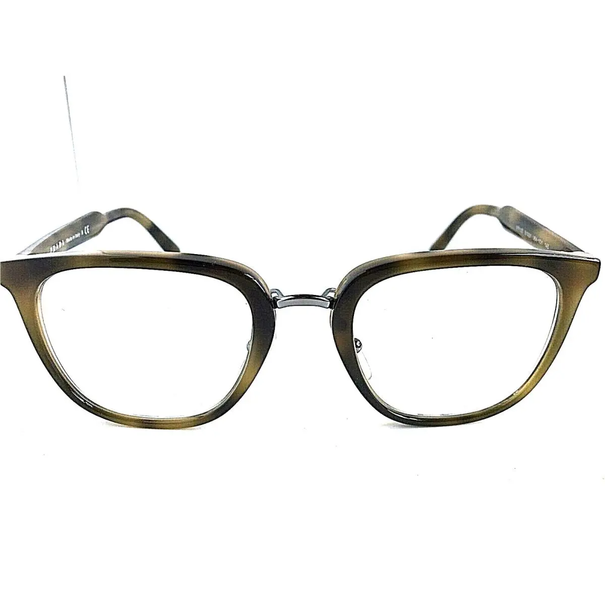 Prada Vpr 10T 6UA-1O1 51mm Olive Men`s Eyeglasses Frame
