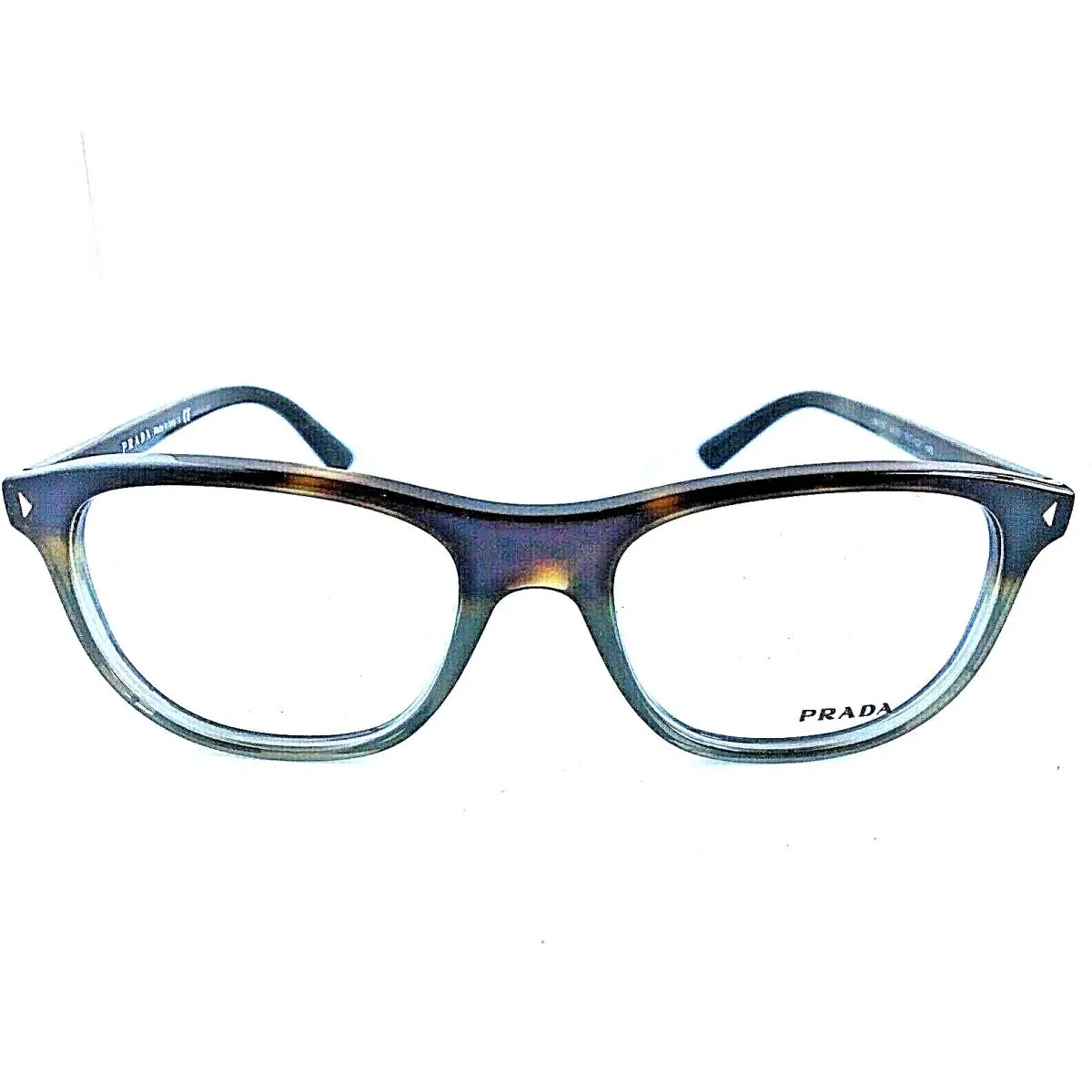Prada Vpr 1R7 TKT-1O1 54mm Tortoise Gray Men`s Women`s Eyeglasses Frame 8