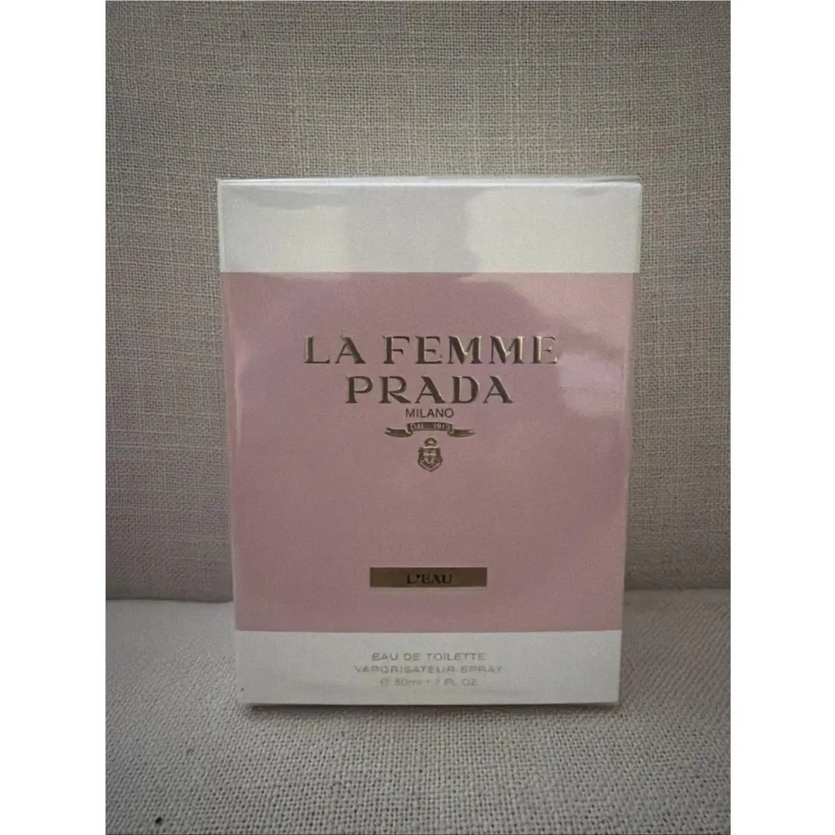 Prada LA Femme L`eau BY Prada Eau DE Toilette Natural Spray 50 ML / 1.7oz