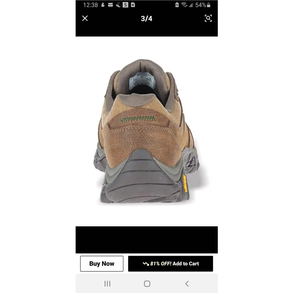 Merrell shoes - MERRELL Moab - Moab - J000447 - Brown (UPC: 194713785733) 7