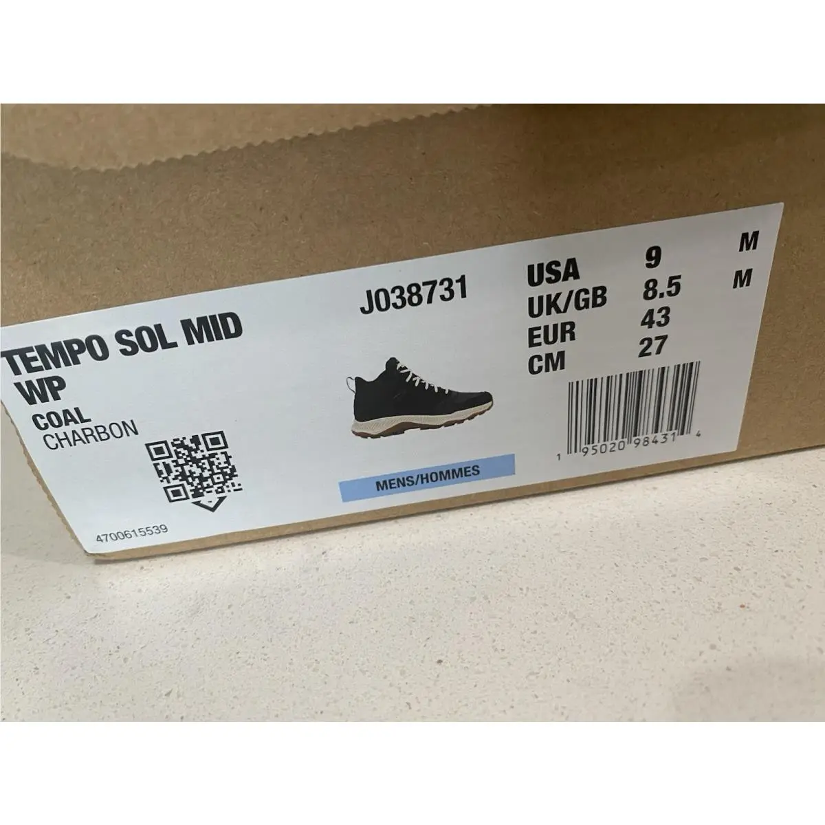 Merrell shoes - Coal 3