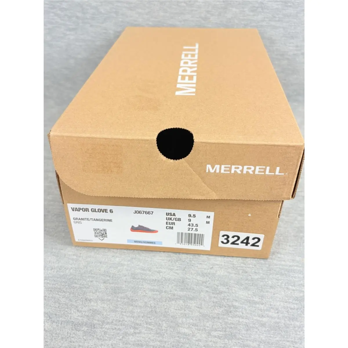 Merrell shoes - Merrell Vapor Glove 6 - Vapor Glove - Gray 10