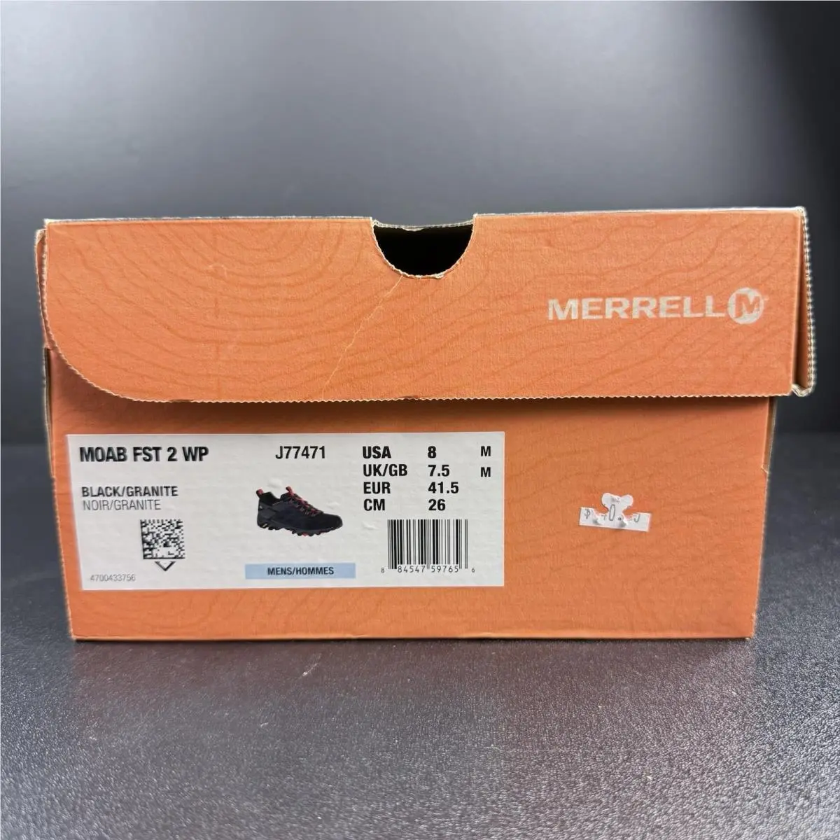 Merrell shoes - Merrell Moab FST - Moab FST - J77471 - Black 14