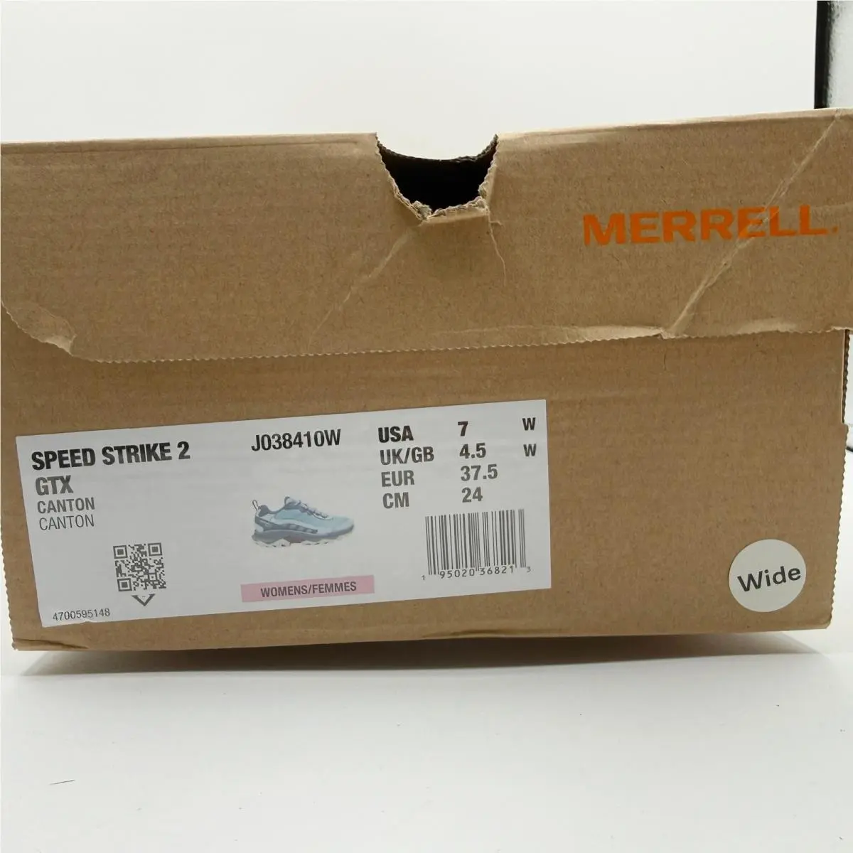Merrell shoes - merrell speed strike 2 - speed strike - J038410W - Blue (UPC: 195020368213) 9