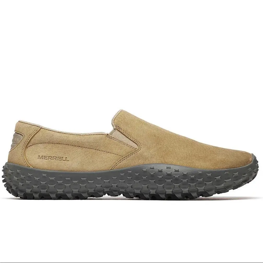 Merrell Wrapt Slip On Minimalist Casual Mens Shoes Size 15 Brown Grey J007431