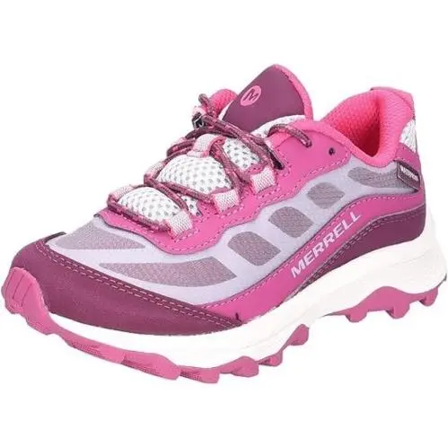 Merrell shoes - Merrell Moab Speed - Moab Speed - Grey/Berry (UPC: 195017458088) 1