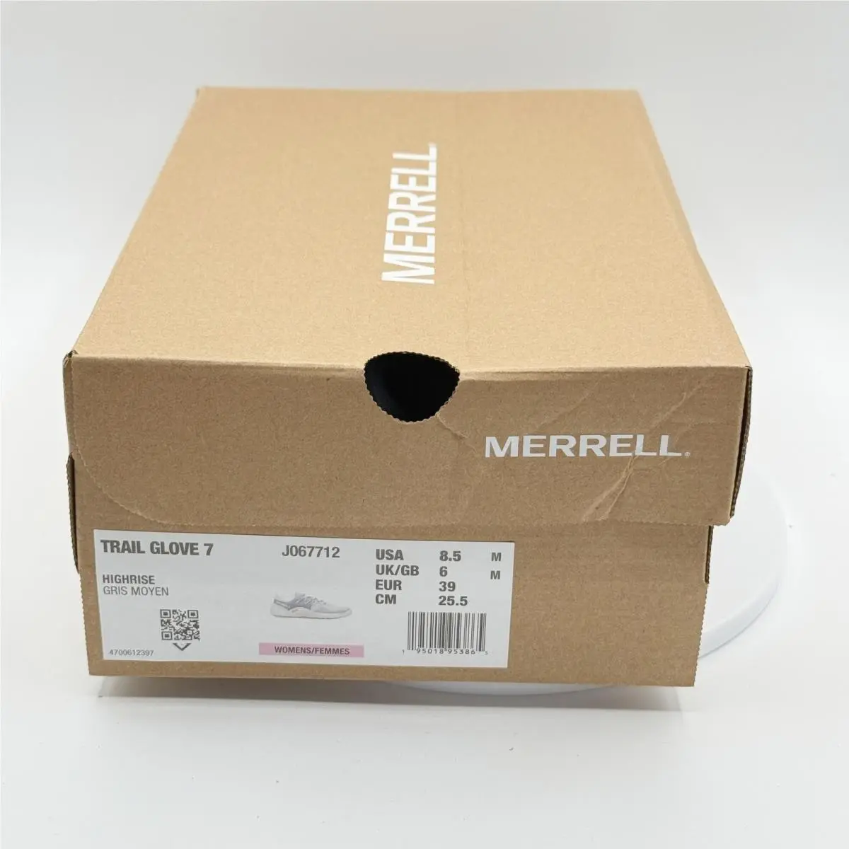 Merrell shoes - Merrell Trail Glove 7 - Trail Glove - J067712 - Gray (UPC: 195018953865) 0