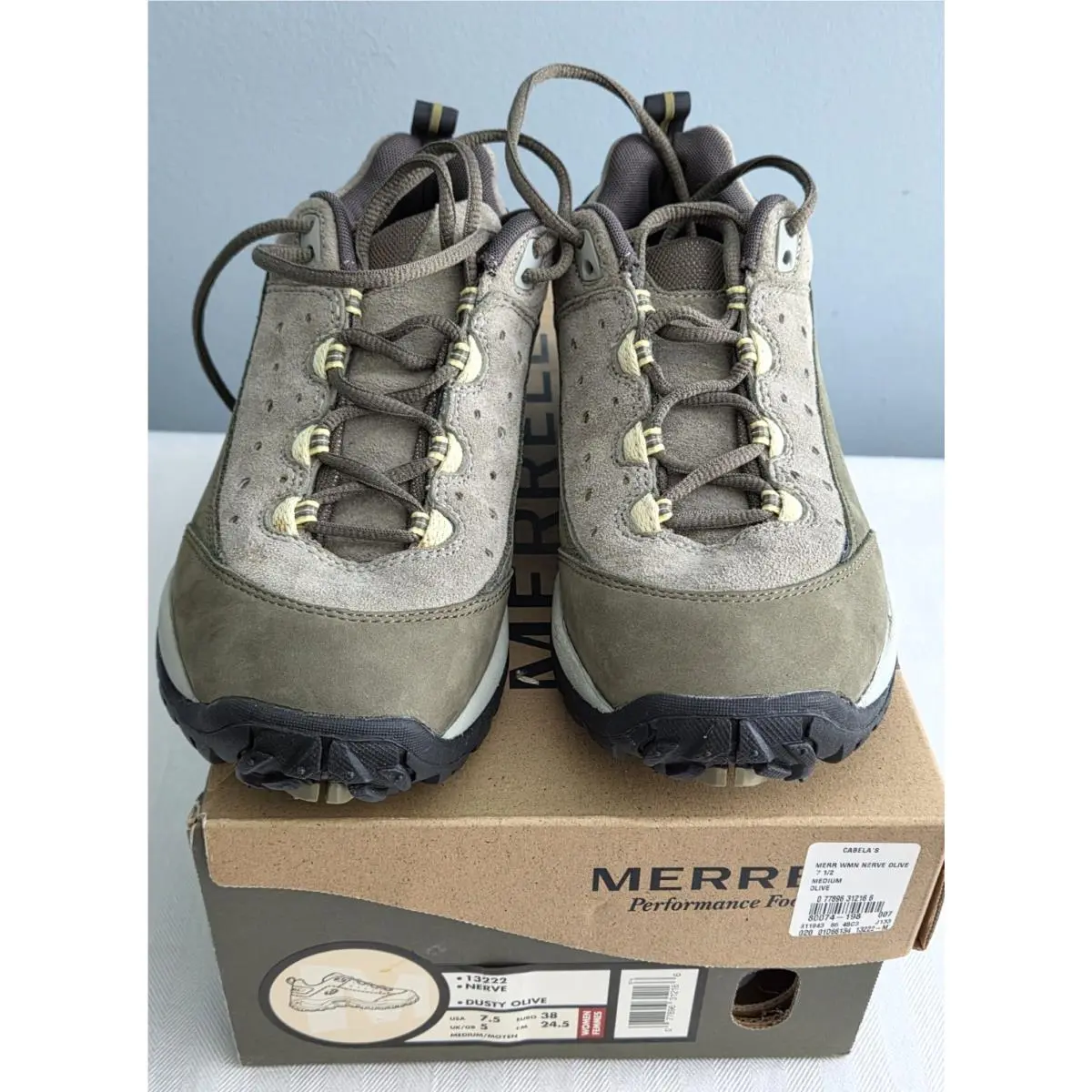 Merrell shoes - Nerve - Nerve - Green 4