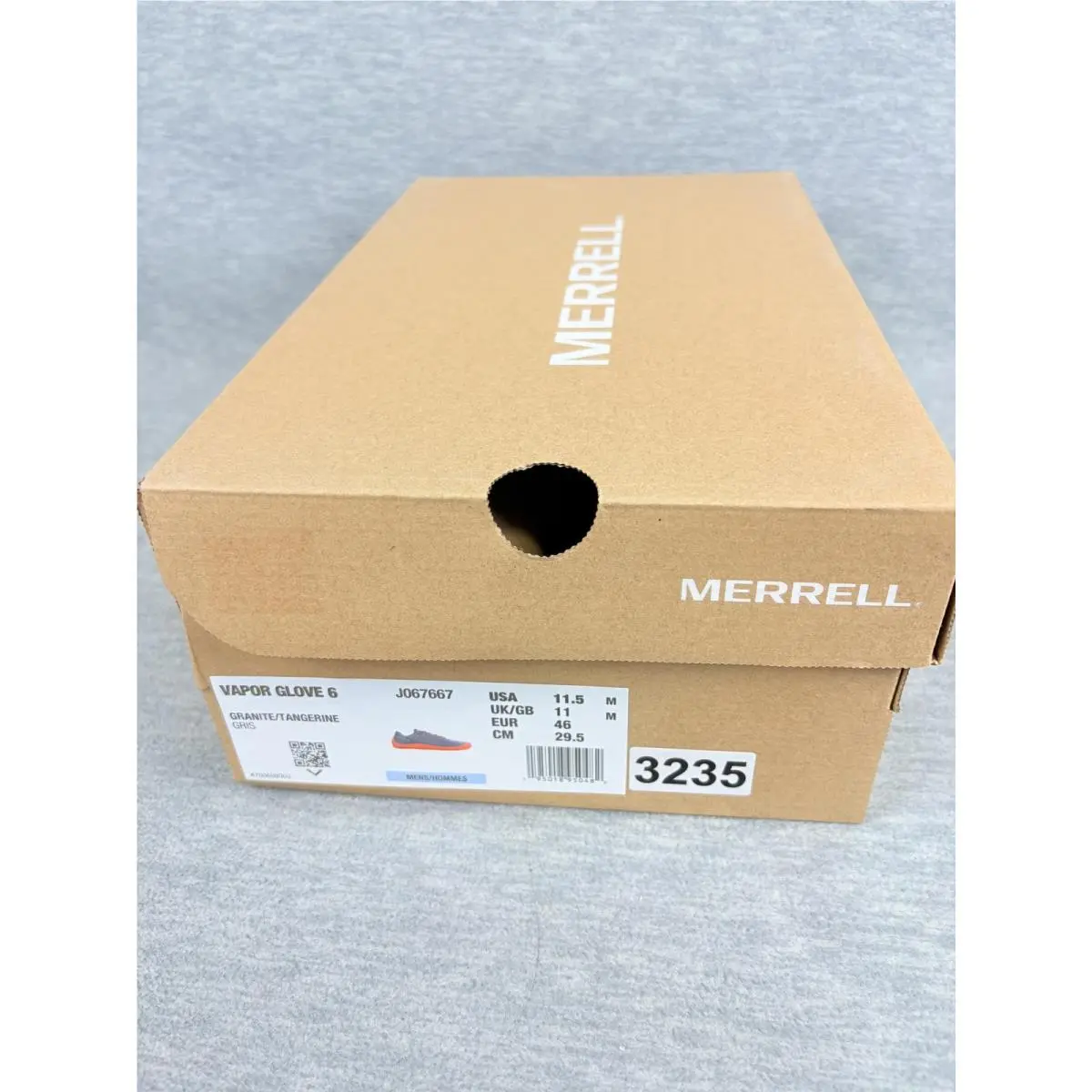 Merrell shoes - Merrell Vapor Glove 6 - Vapor Glove - Gray 10