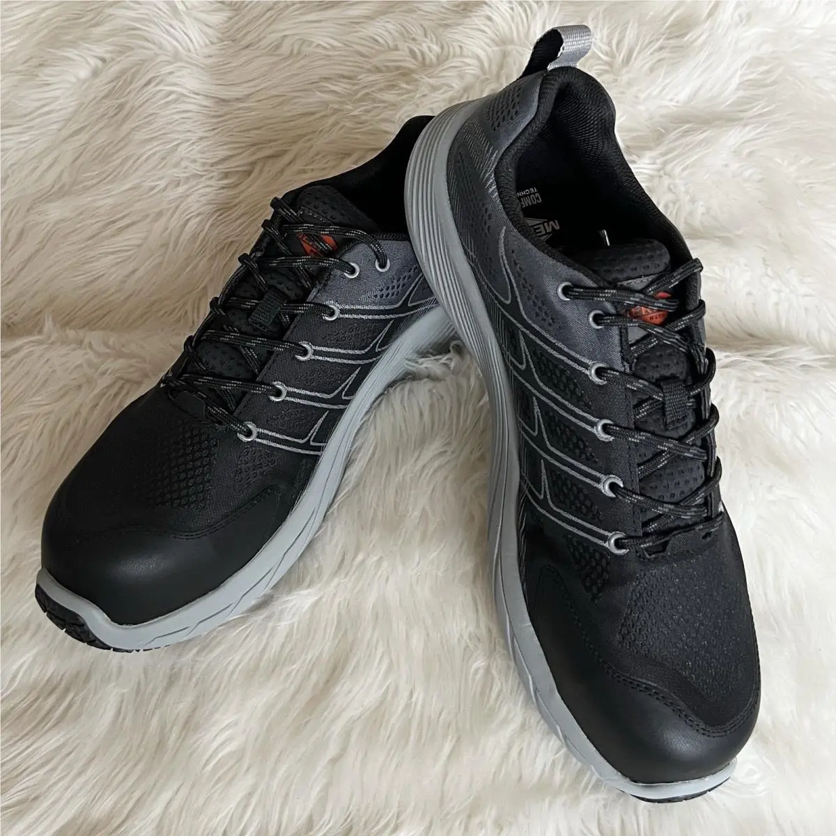 Men’s Merrell Moab Flight Sneakers Shoes Size 11.5 Gray and Black
