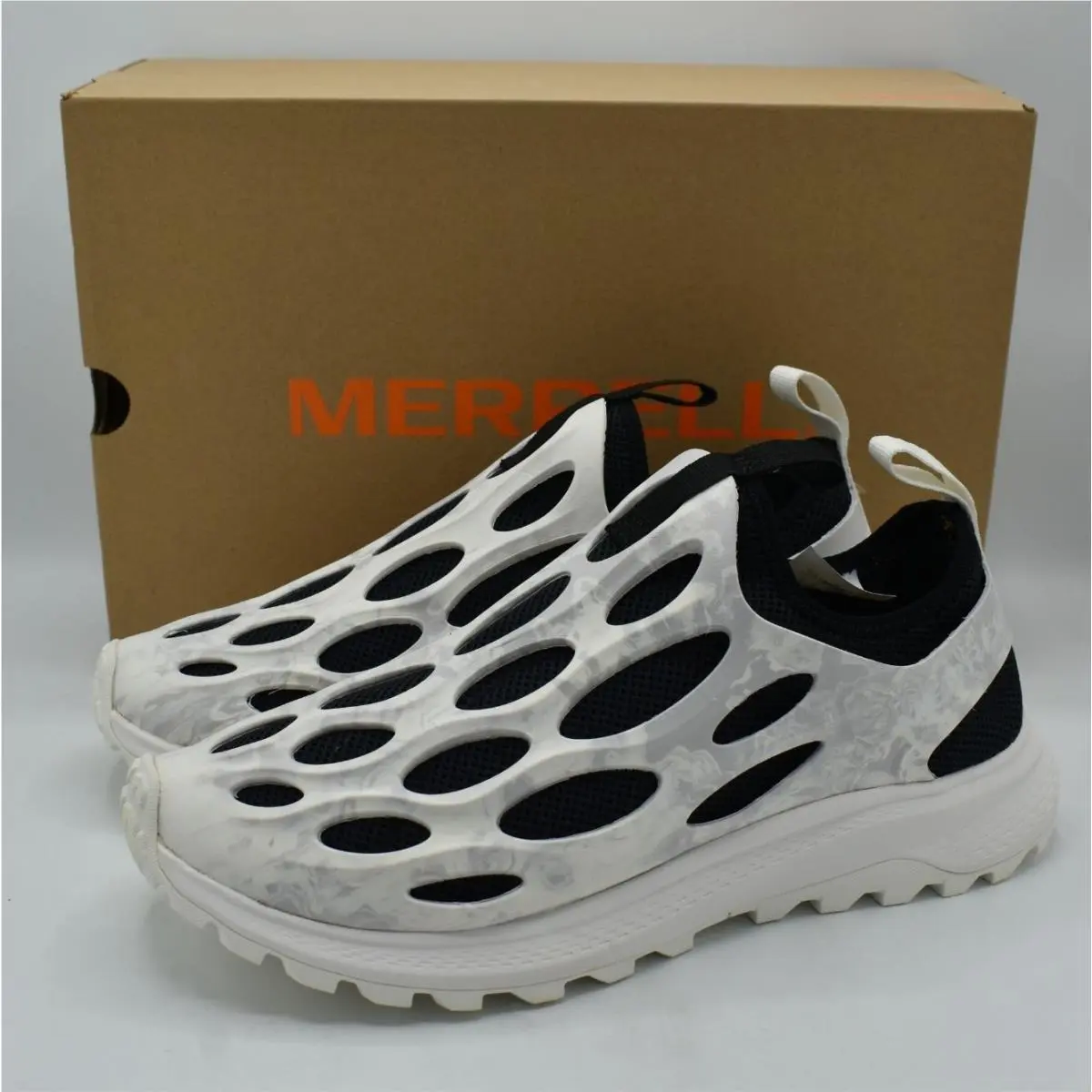 Merrell Womens Size 11 Hydro Runner White Black Amphibious Water Sneakers Shoes