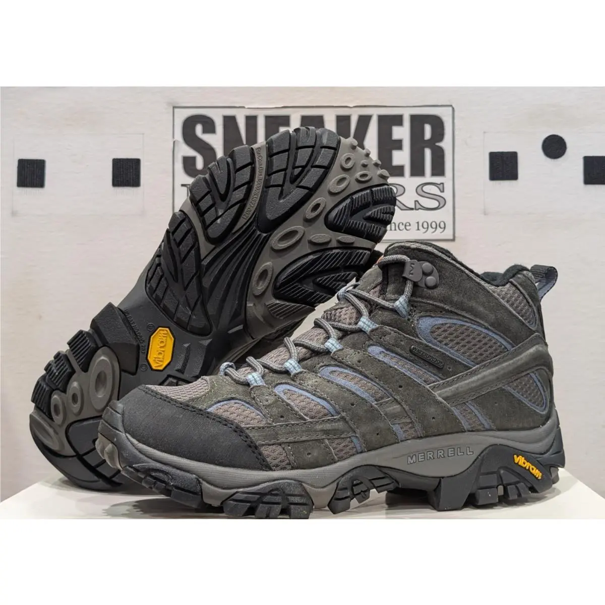 Merrell shoes - Merrell Moab 2 Mid WP - J06054W - Granite 0
