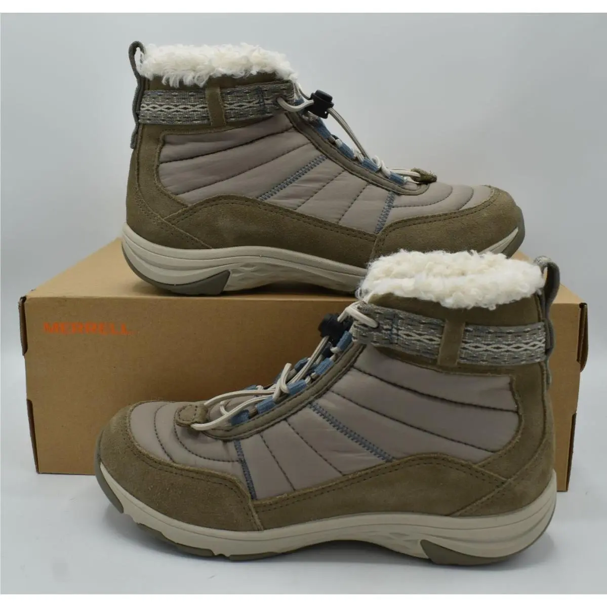 Merrell shoes - Merrell Approach Sport Mid Polar - 1023726 - Brindle (UPC: 194917573914) 6