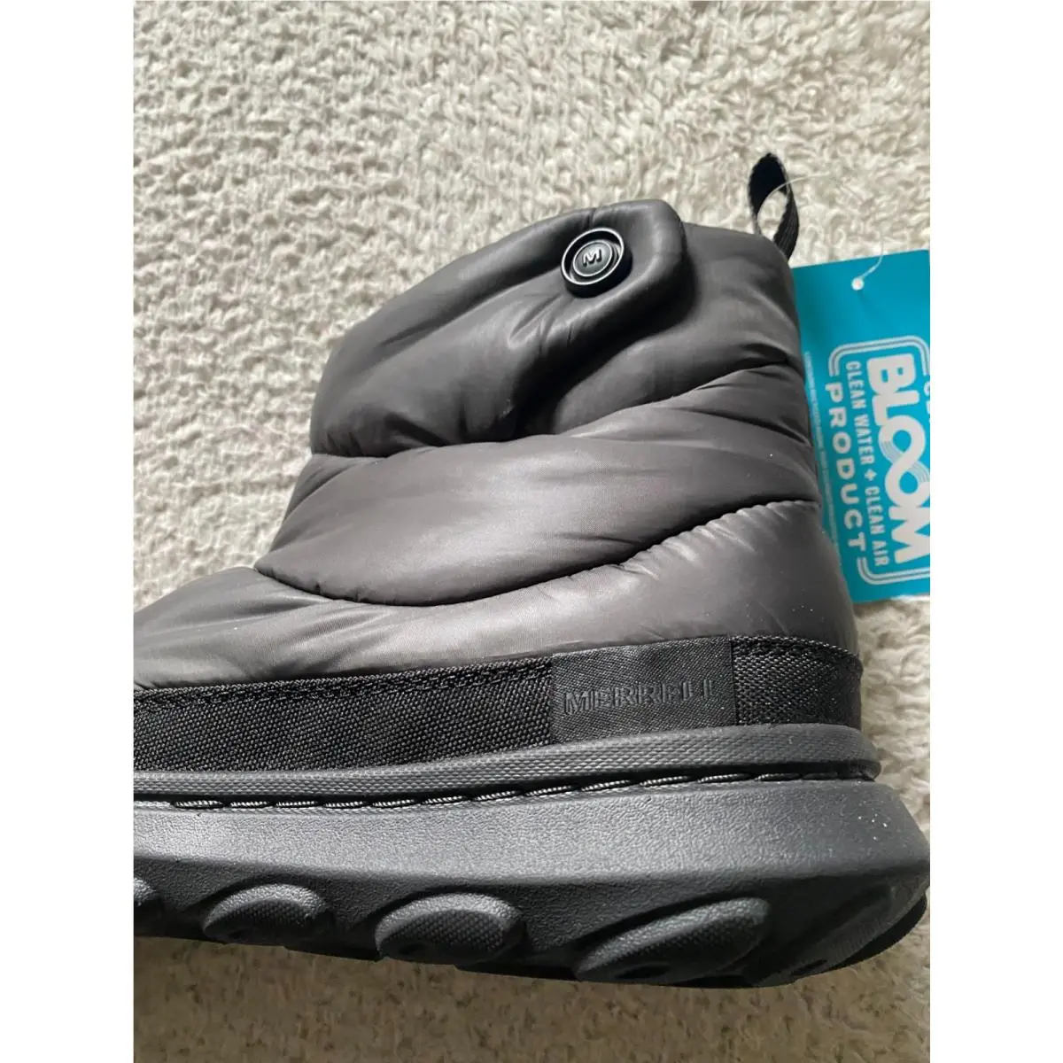 Merrell shoes - J007086 - J007086 - Gray Black (UPC: 195020399132) 12