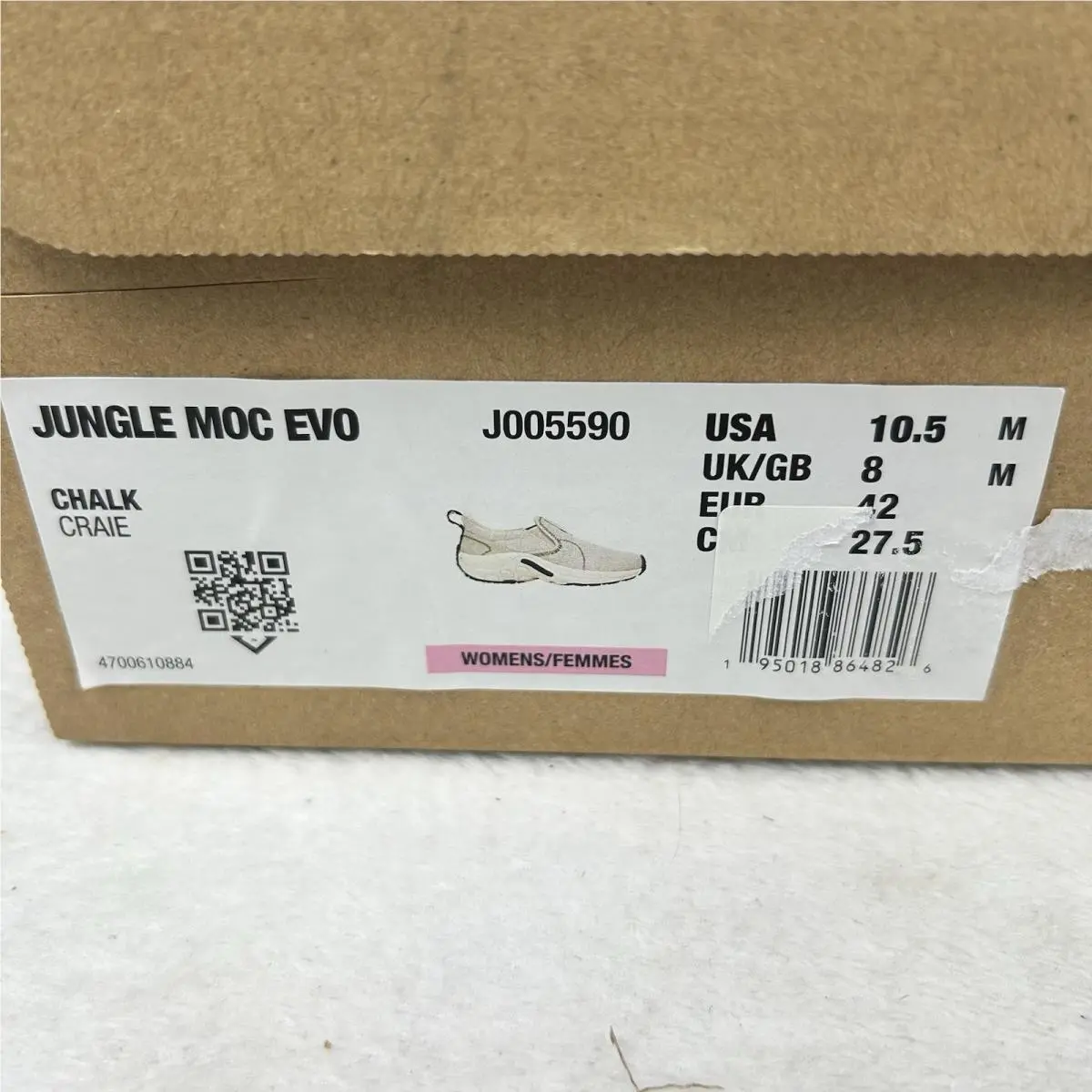 Merrell shoes - Merrell Jungle Moc EVO - Jungle Moc EVO - White (UPC: 0195018864826) 10
